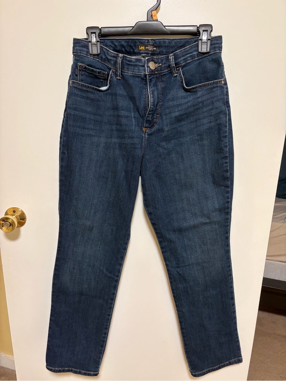 Lee Women’s Straight Leg Jeans in Dark Indigo